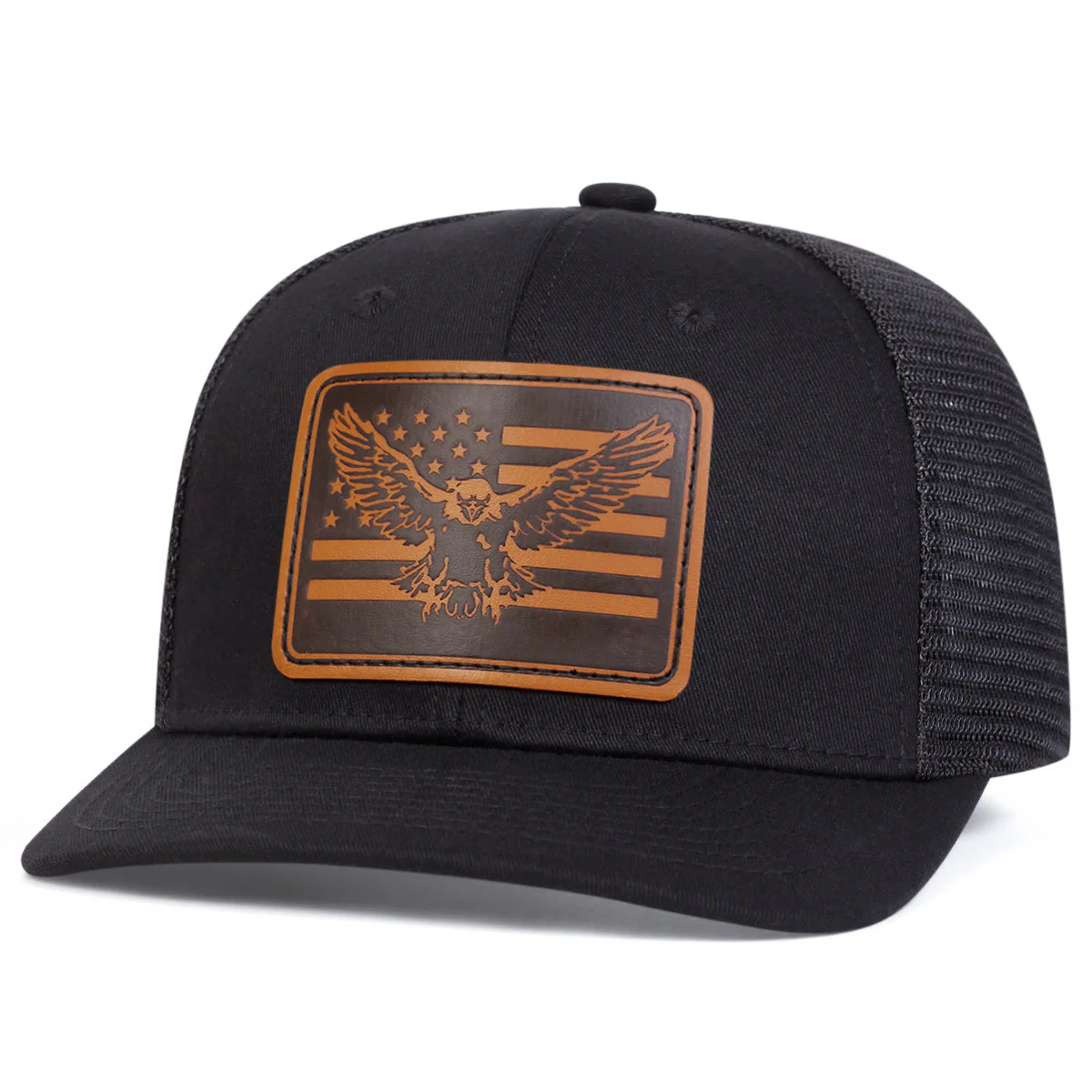 Flying Eagle Flag Adjustable Trucker Hat - Image 5