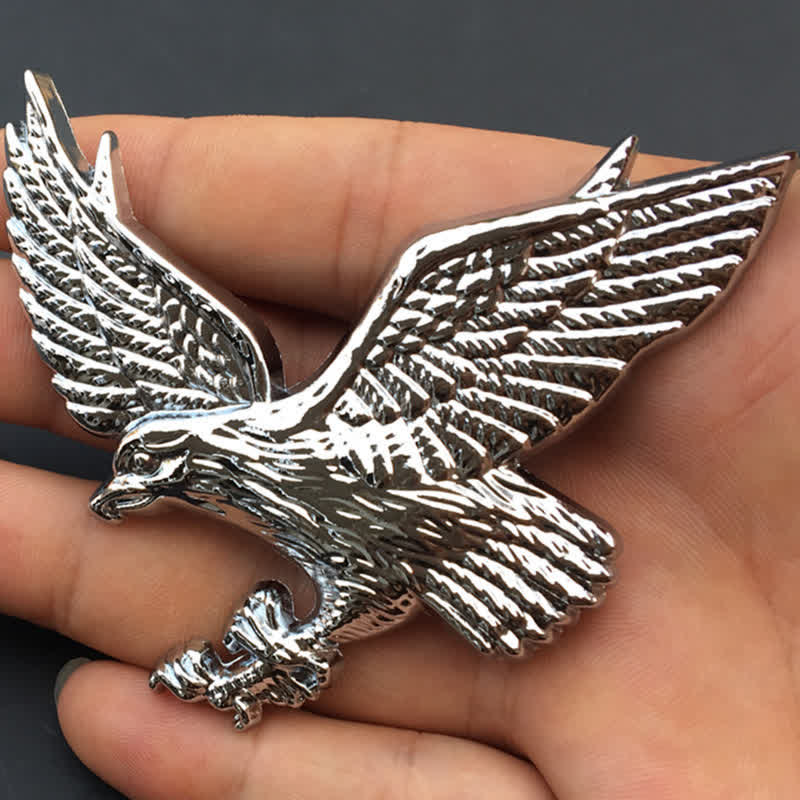 Flying Eagle Metal Sticker Car Badge - Image 4