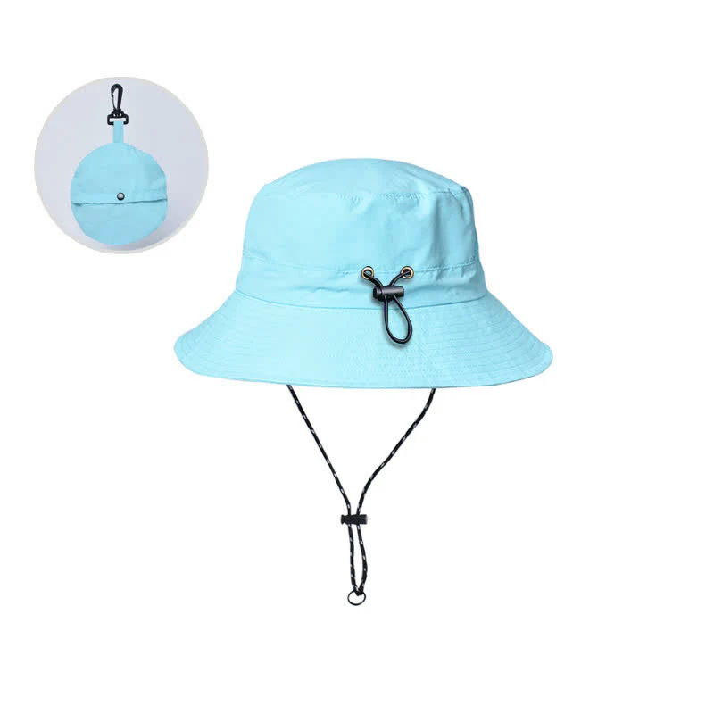 Foldable Anti-UV Protection Camping Mountaineering Bucket Hat - Image 11