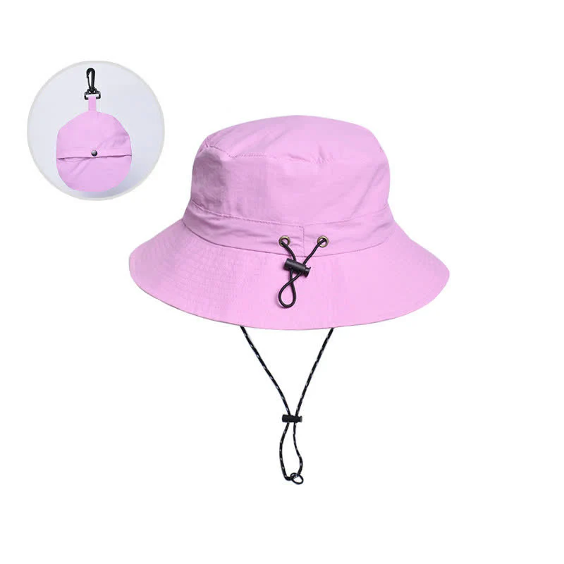 Foldable Anti-UV Protection Camping Mountaineering Bucket Hat - Image 15