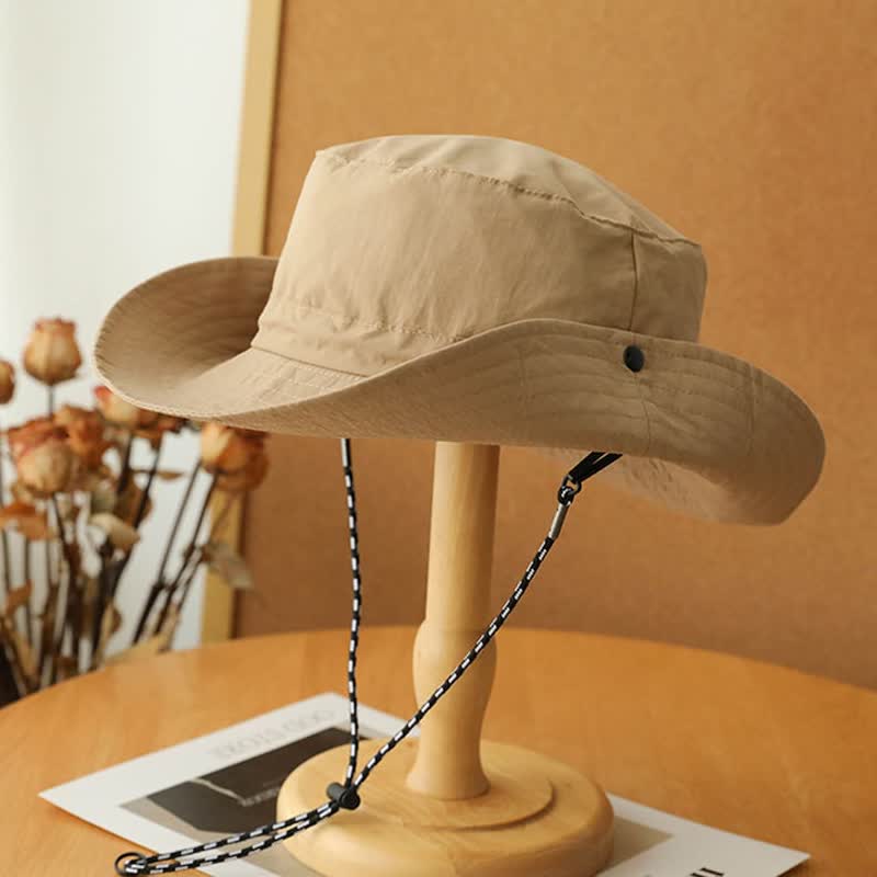 Foldable Anti-UV Protection Camping Mountaineering Bucket Hat - Image 4