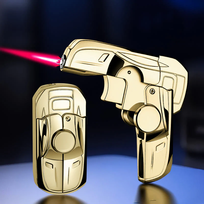 Folding Racing Car-Shaped Refillable Butane Lighter - Image 13