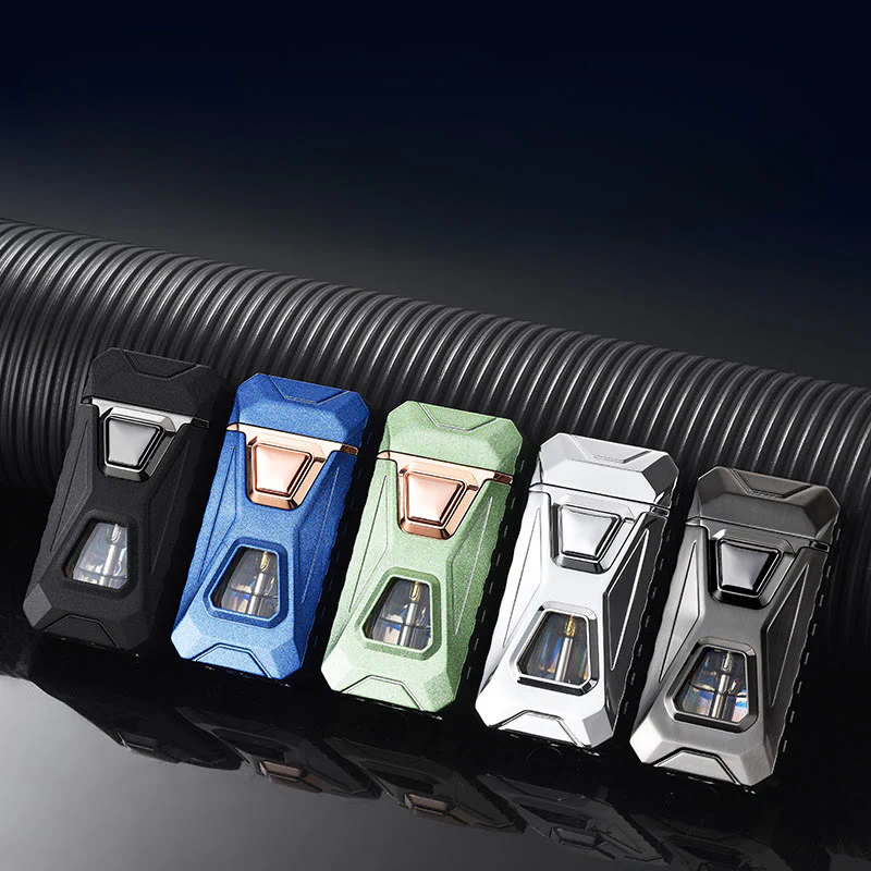 Four Ignition Methods Intelligent Dual Flame Charging & Inflatable Lighter - Image 3