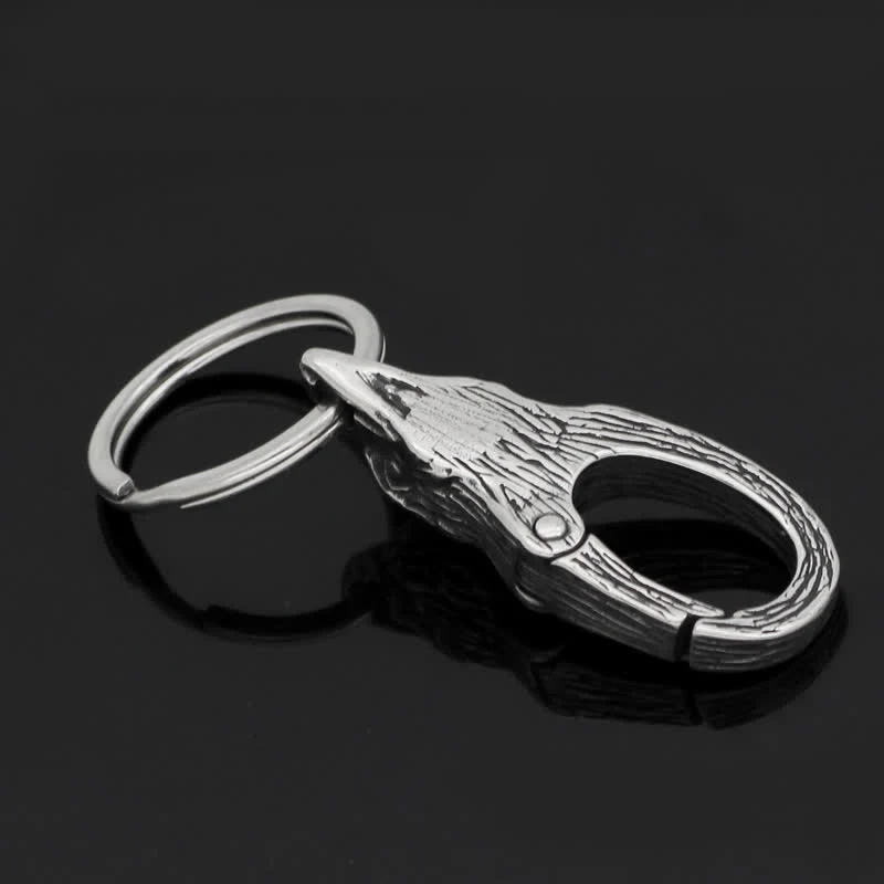 Freedom Symbol Eagle Head Viking Keychain - Image 3