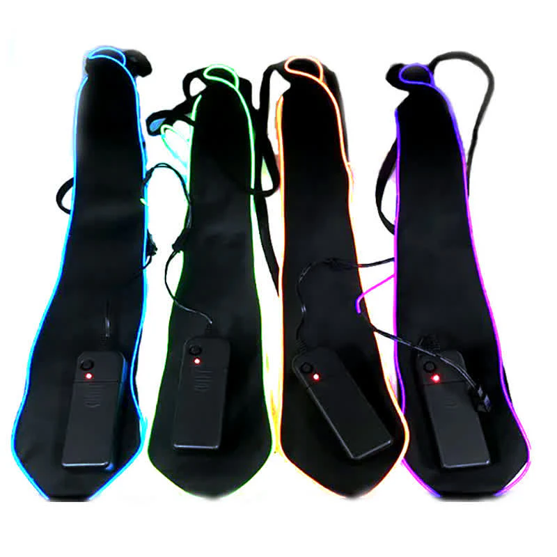 Funny Neon LED Colorful Glowing Necktie - Image 5