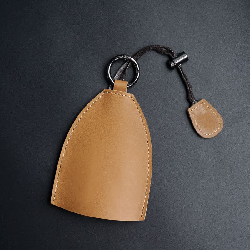 Genuine Leather Storage Bag Pull-out Key Case - Image 11