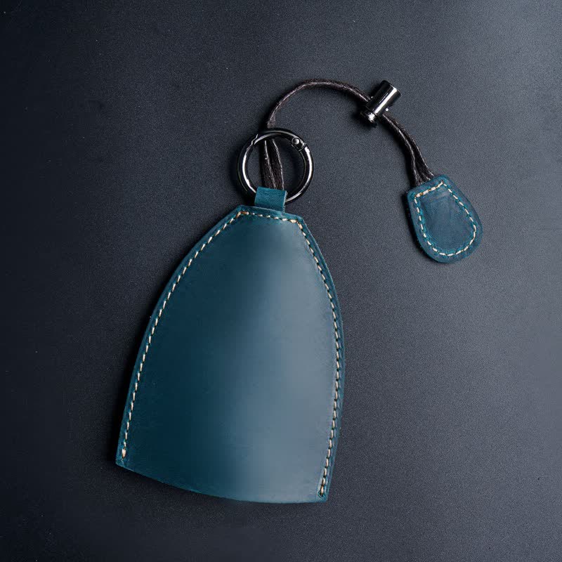 Genuine Leather Storage Bag Pull-out Key Case - Image 16