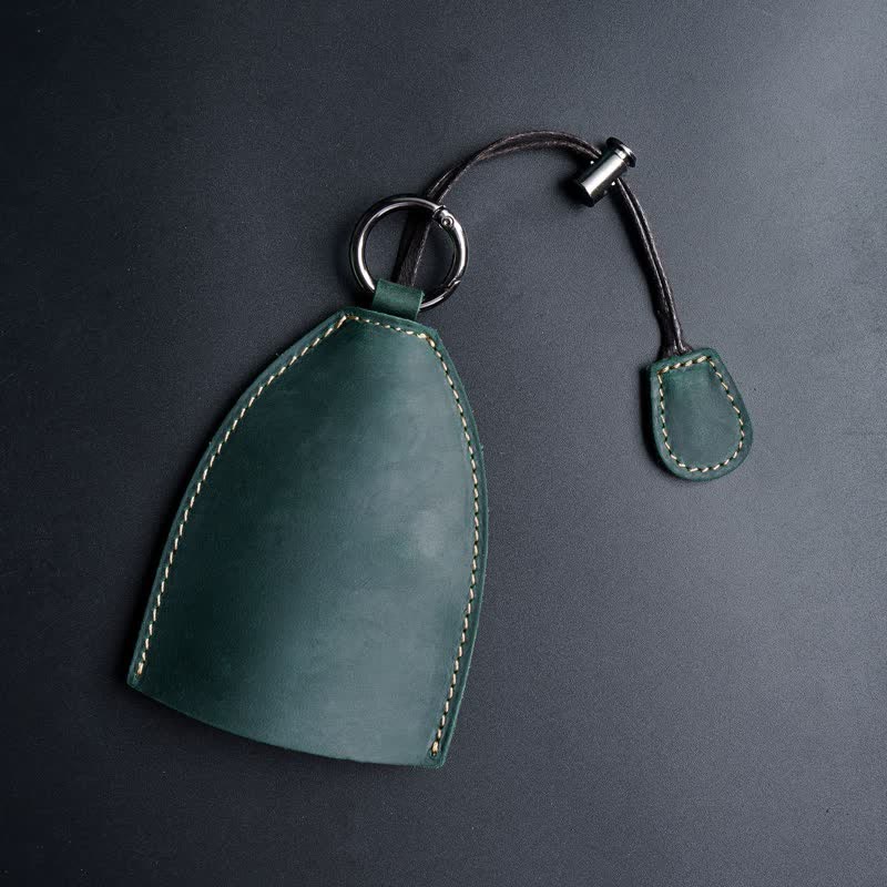 Genuine Leather Storage Bag Pull-out Key Case - Image 17