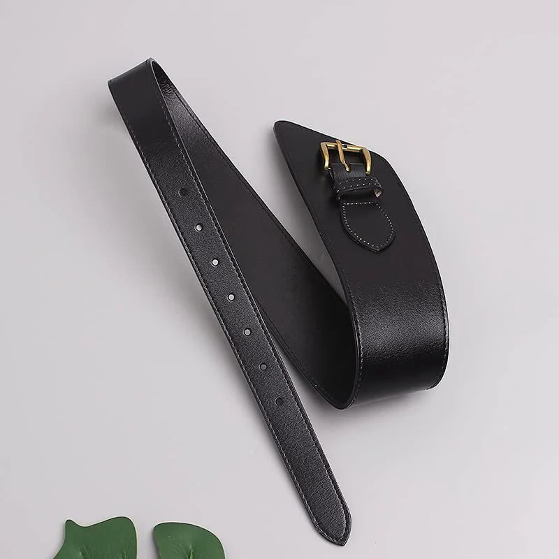 Girdle Waistband Women's Genuine Leather Corset Belt - Image 7