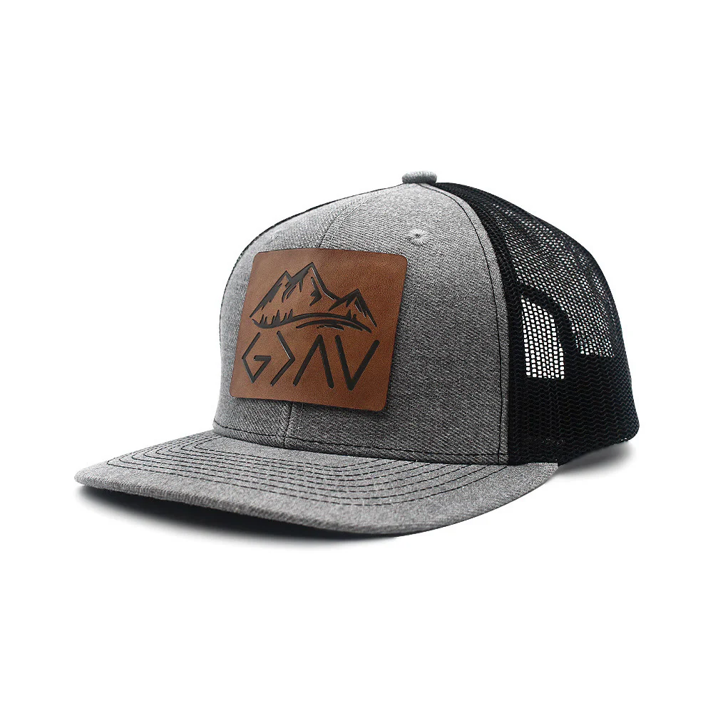 God Is Greater Than The Highs And Lows Adjustable Trucker Hat - Image 14