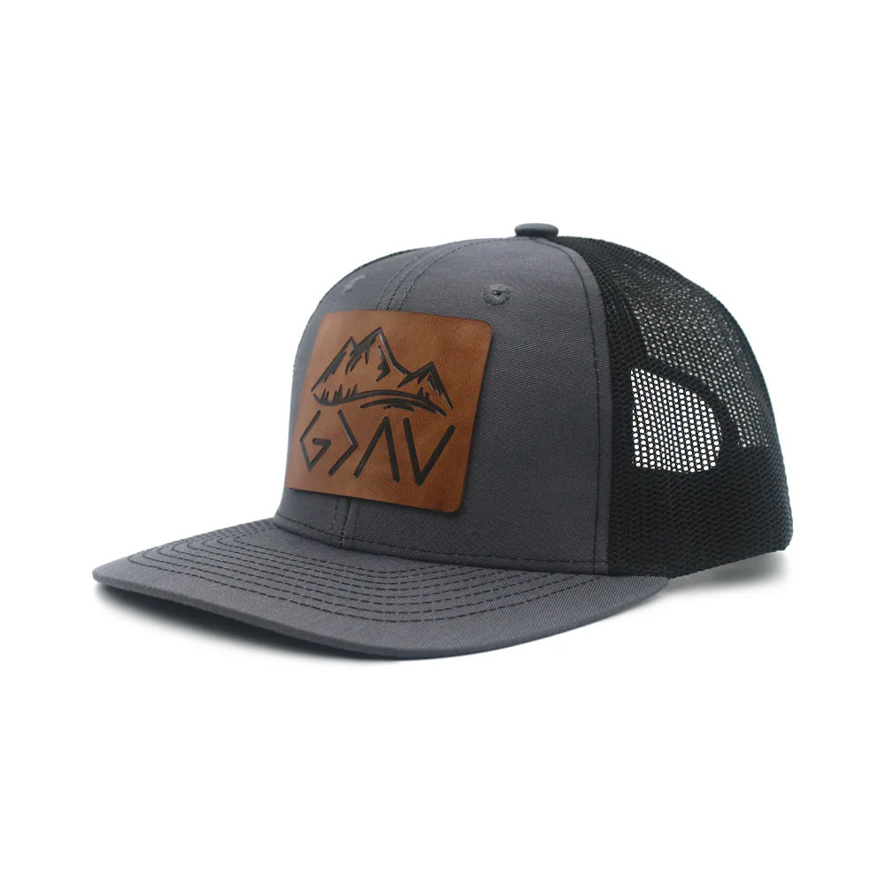 God Is Greater Than The Highs And Lows Adjustable Trucker Hat - Image 15