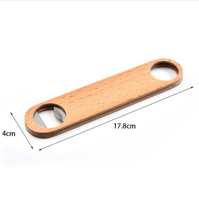 Groomsmen Gift Custom Carving Wood Bottle Opener - Image 6