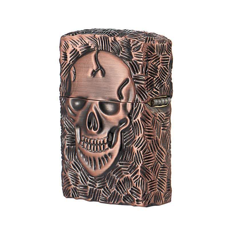 Halloween Skeleton Domineering Refillable Kerosene Lighter - Image 5