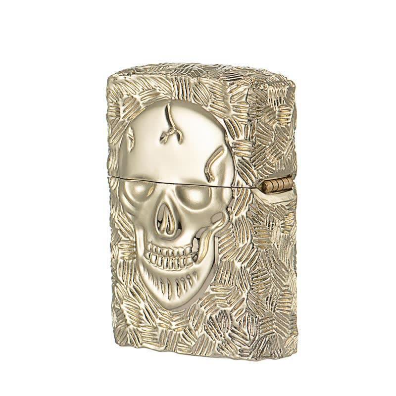 Halloween Skeleton Domineering Refillable Kerosene Lighter - Image 8