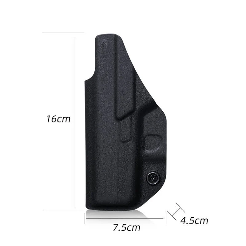 Hard Black Holster Belt Bag with Belt Clip - Image 10