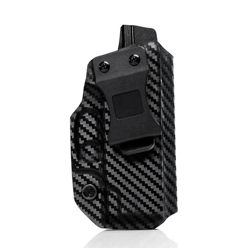 Hard Black Holster Belt Bag with Belt Clip - Image 2