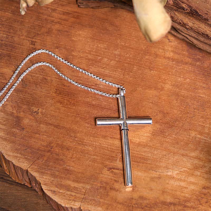 Holy Bible Lighter Longhorn Bull Pendant Cross Necklace Bundle Set - Image 7