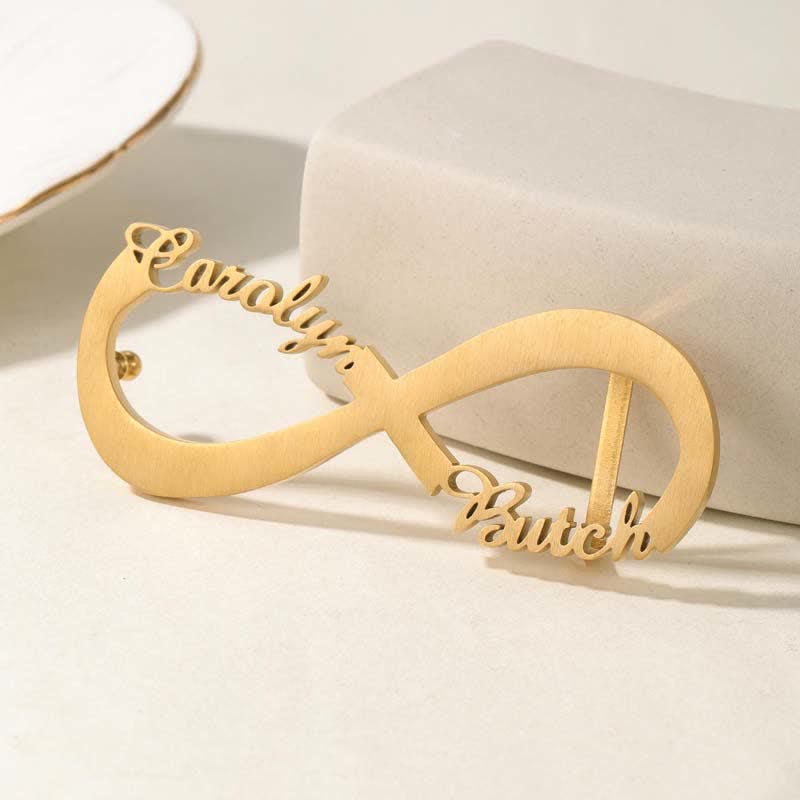 Infinity Note Custom Name DIY Buckle Leather Belt - Image 5