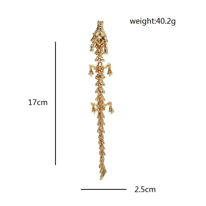 Joint-Movable Dragon Clothing Accessories Articulated Brooch - Image 5