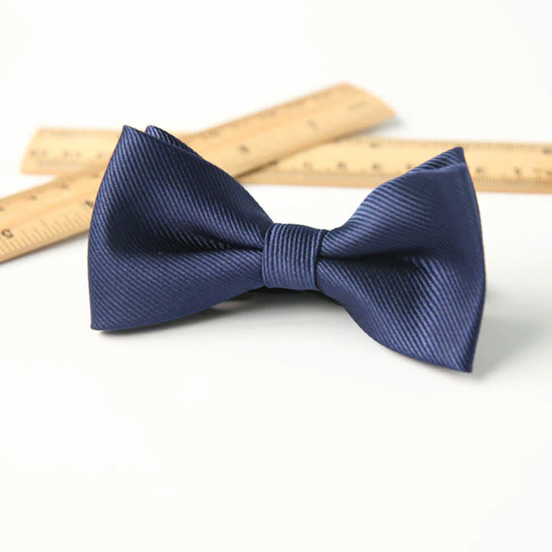 Kid's Cute Printed Double-Layered Stylish Fun Bow Tie - Image 22