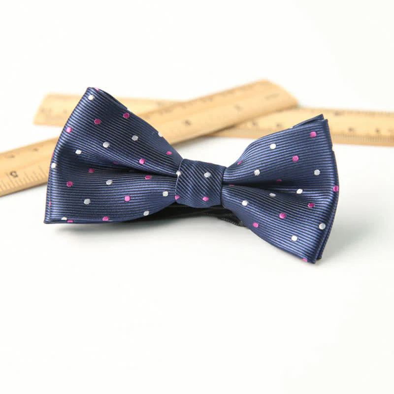 Kid's Cute Printed Double-Layered Stylish Fun Bow Tie - Image 8