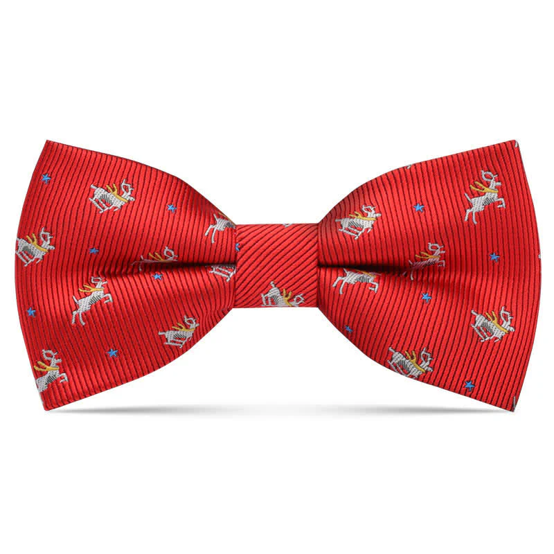 Kid's Interesting Cartoon Animal Motifs Bow Tie - Image 12