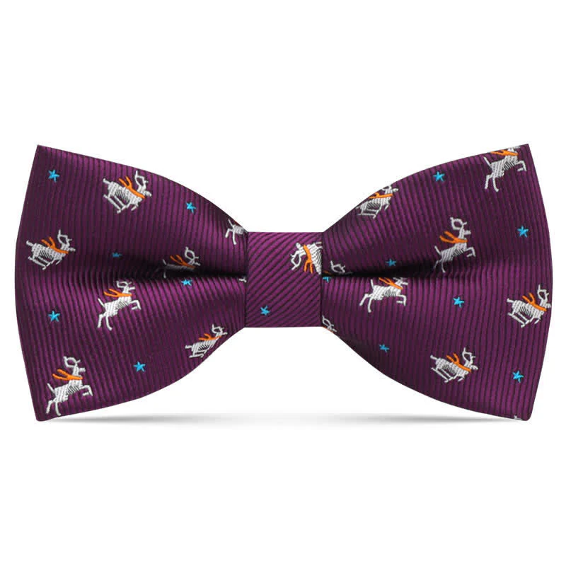 Kid's Interesting Cartoon Animal Motifs Bow Tie - Image 13
