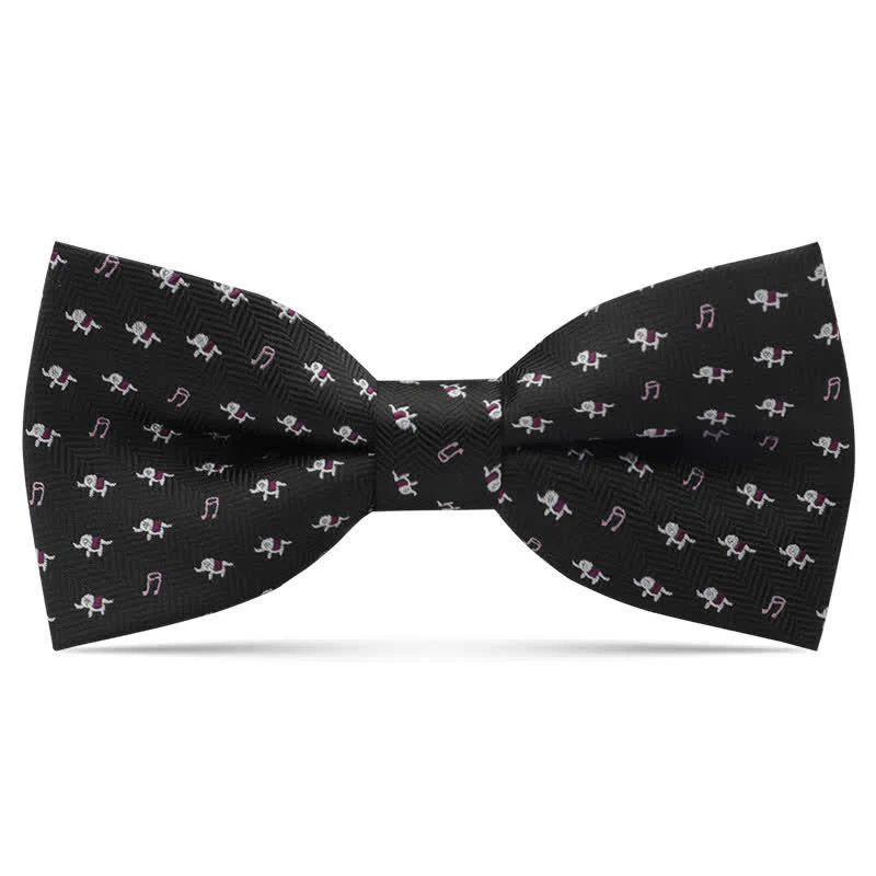 Kid's Interesting Cartoon Animal Motifs Bow Tie - Image 14
