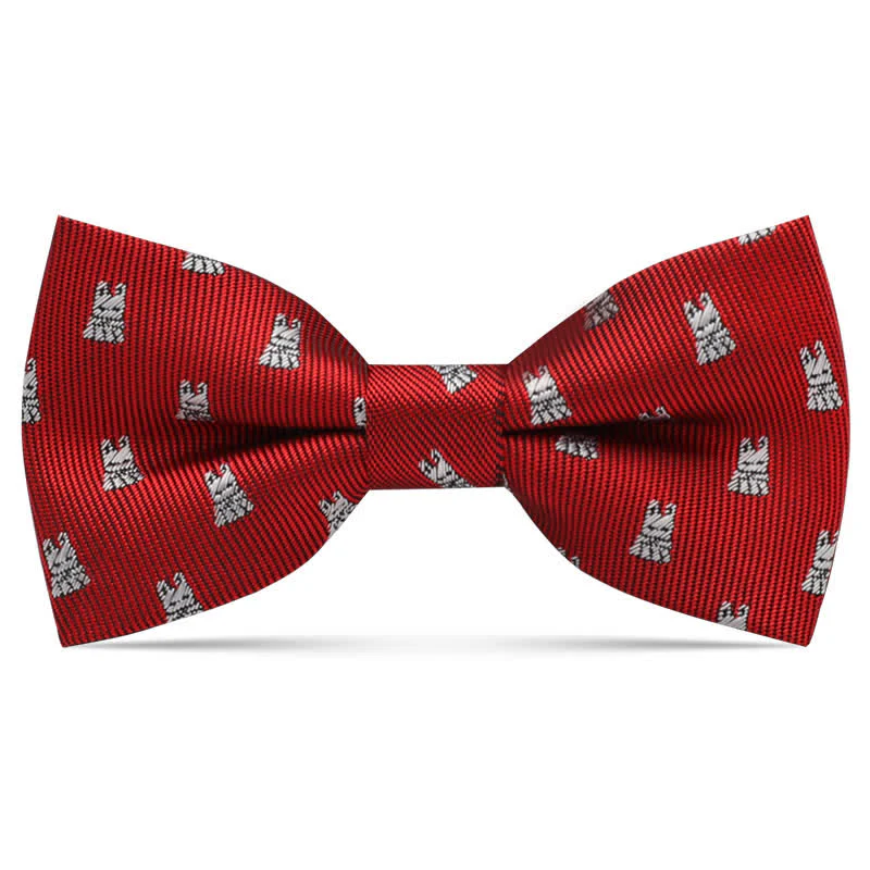 Kid's Interesting Cartoon Animal Motifs Bow Tie - Image 21