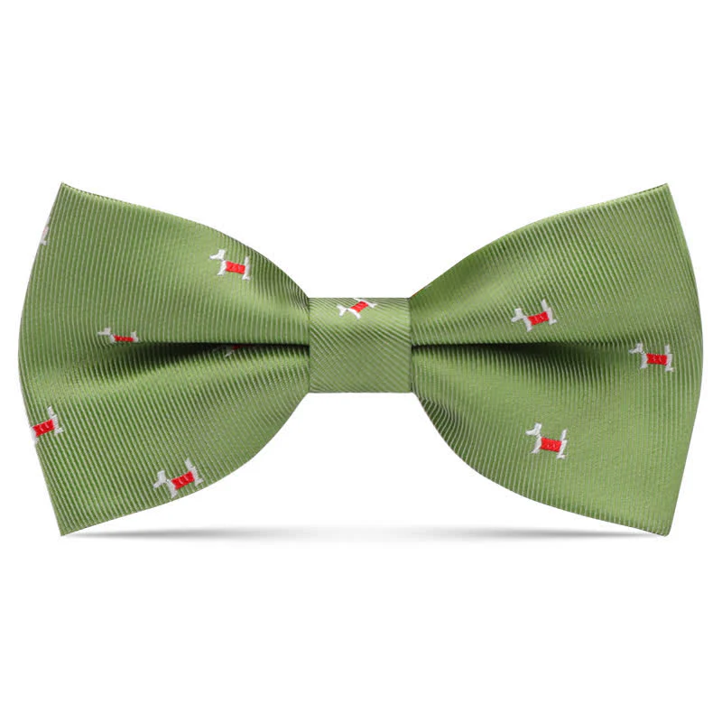 Kid's Interesting Cartoon Animal Motifs Bow Tie - Image 9