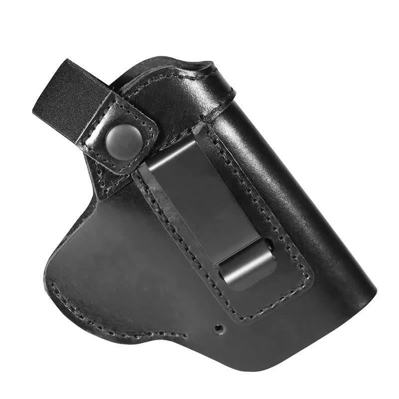Leather Holster Belt Clip With Retention Strap Belt Bag - Image 7