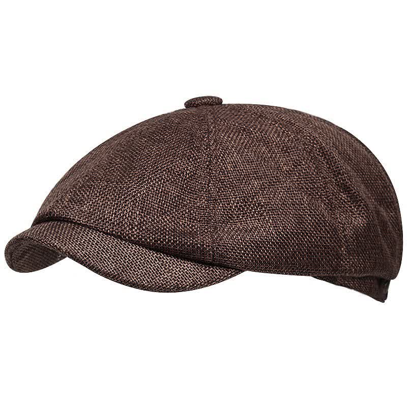 Leisure Flat Newsboy Octagonal Beret Cap - Image 5