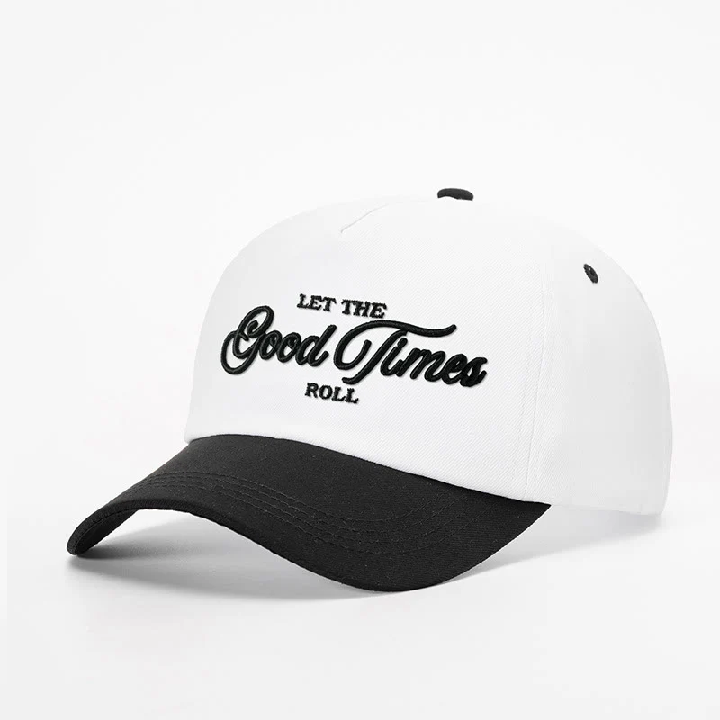 Let the Good Times Roll Two-Tone Embroidered Baseball Cap - Image 2