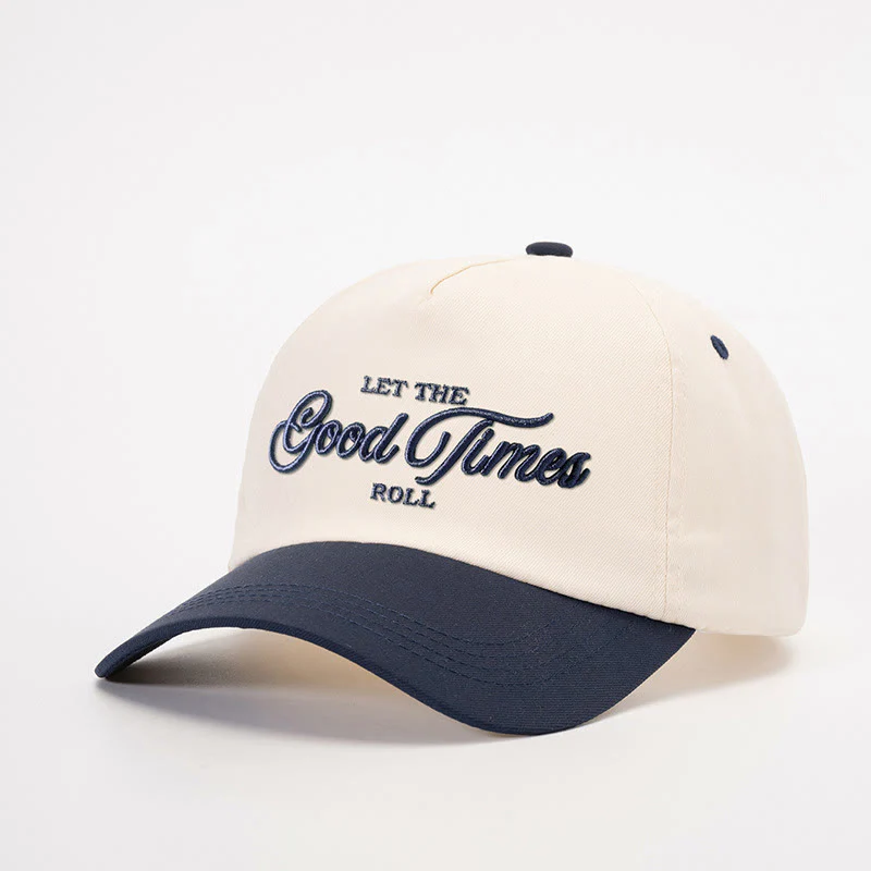 Let the Good Times Roll Two-Tone Embroidered Baseball Cap - Image 6