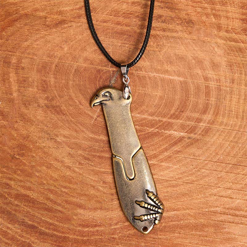 Liberal Hawk Multifunction Pendant Hidden Knife Necklace - Image 4