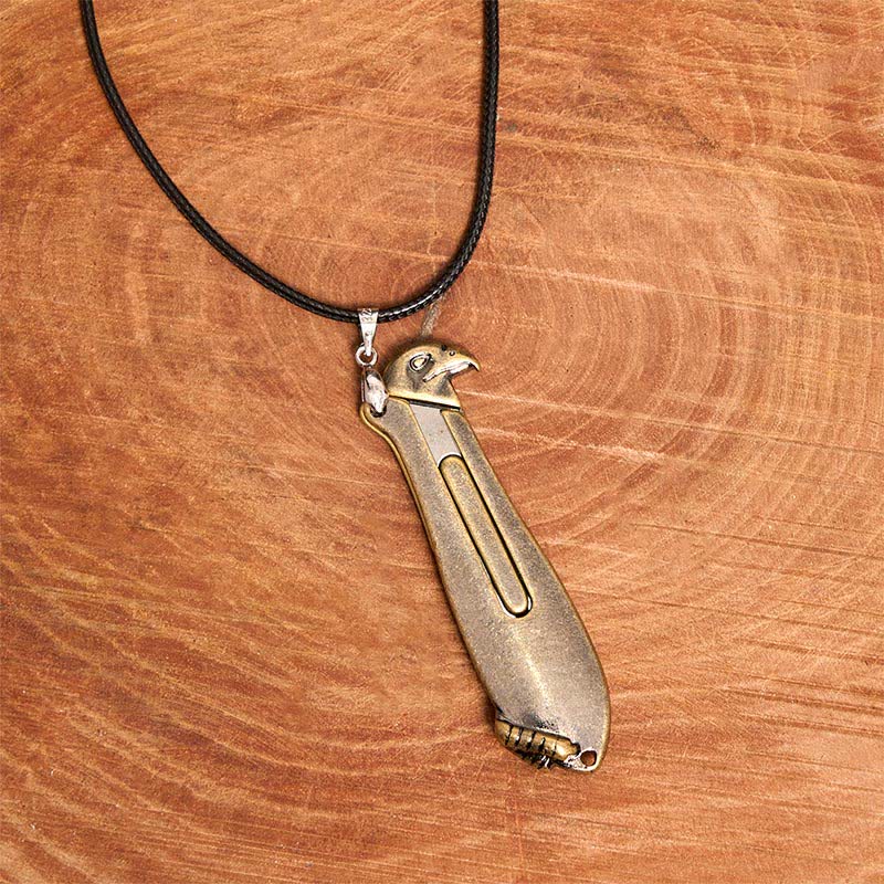 Liberal Hawk Multifunction Pendant Hidden Knife Necklace - Image 6