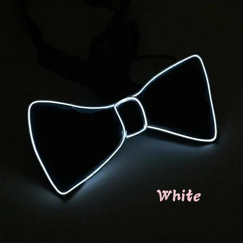 Light Up Blinking LED Glowing Bow Tie - Image 14