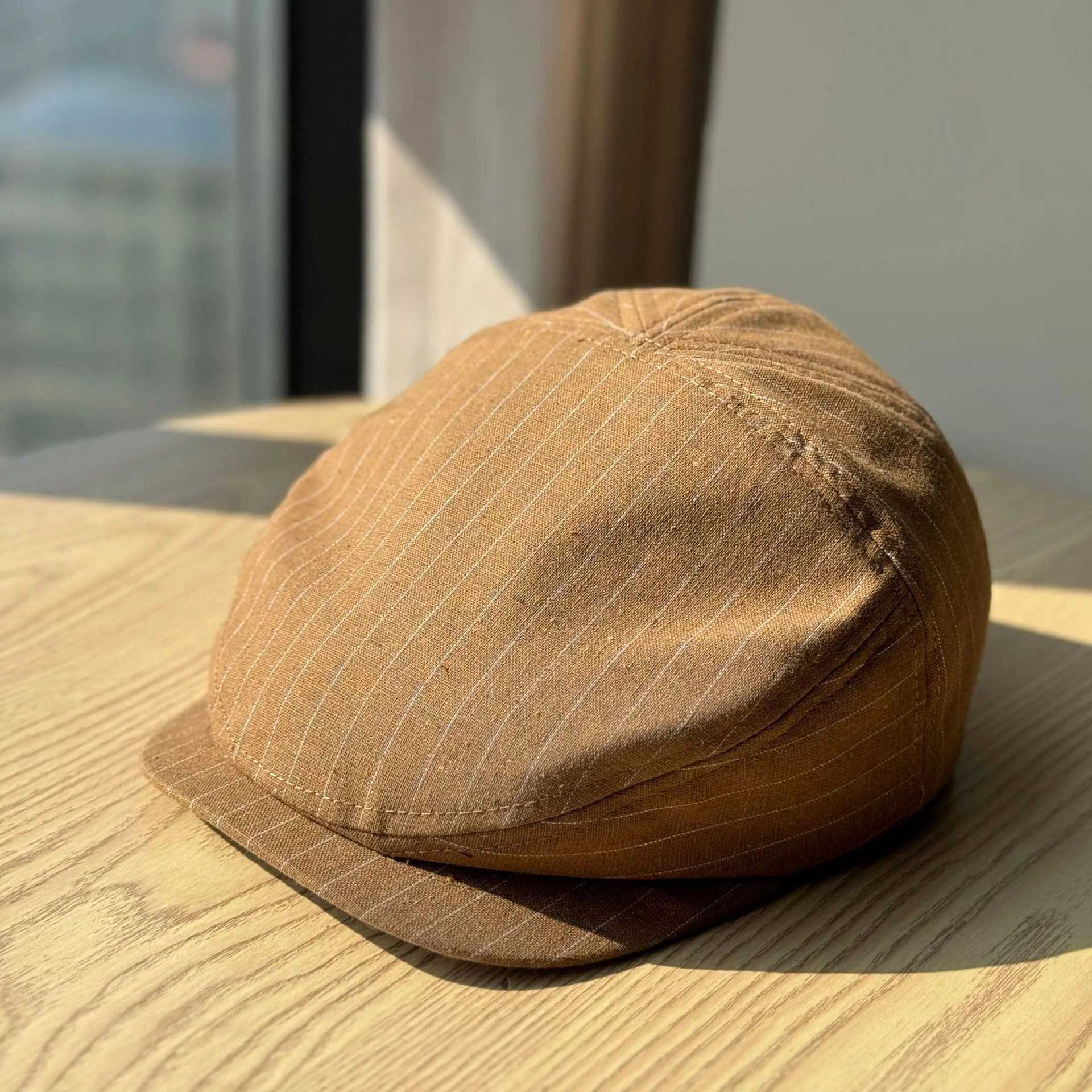 Lightweight Vintage Striped Breathable Beret Hat