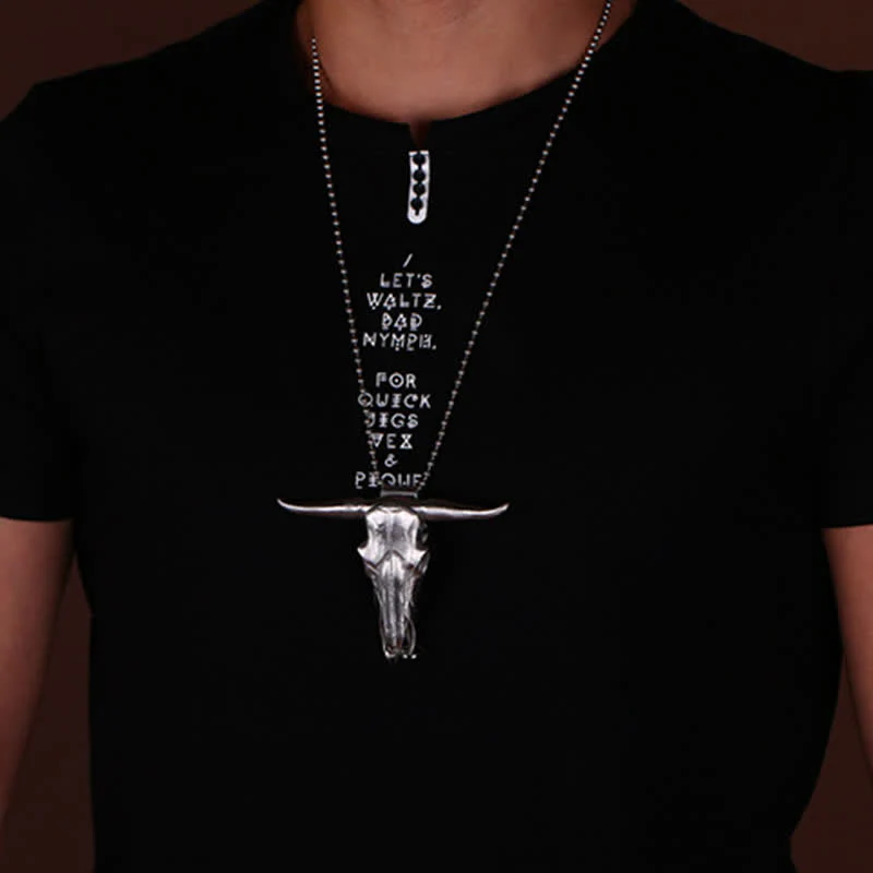Longhorn Bull Head Multi-function EDC Tool Pendant Belt Buckle - Image 11