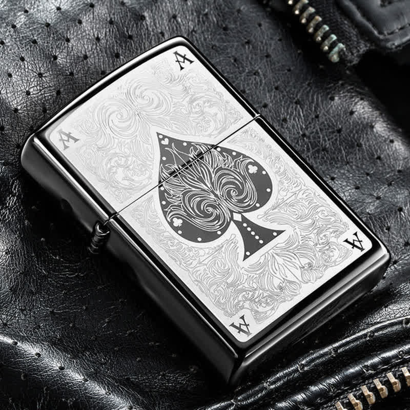 Lucky Poker DIY Hidden Knife Belt Buckle Lighter Buckle Lighter Bundle Set - Image 7
