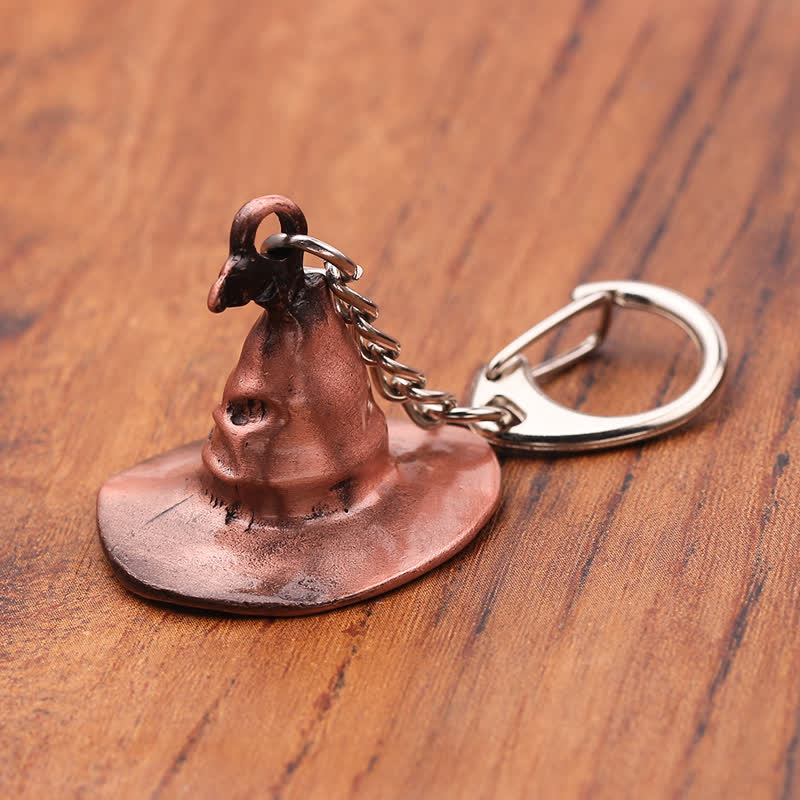 Magical Witch Hat Pendant Keychain - Image 5
