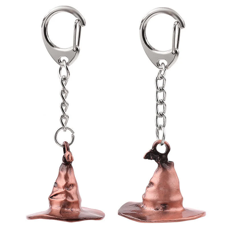 Magical Witch Hat Pendant Keychain - Image 8
