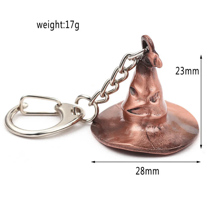 Magical Witch Hat Pendant Keychain - Image 9