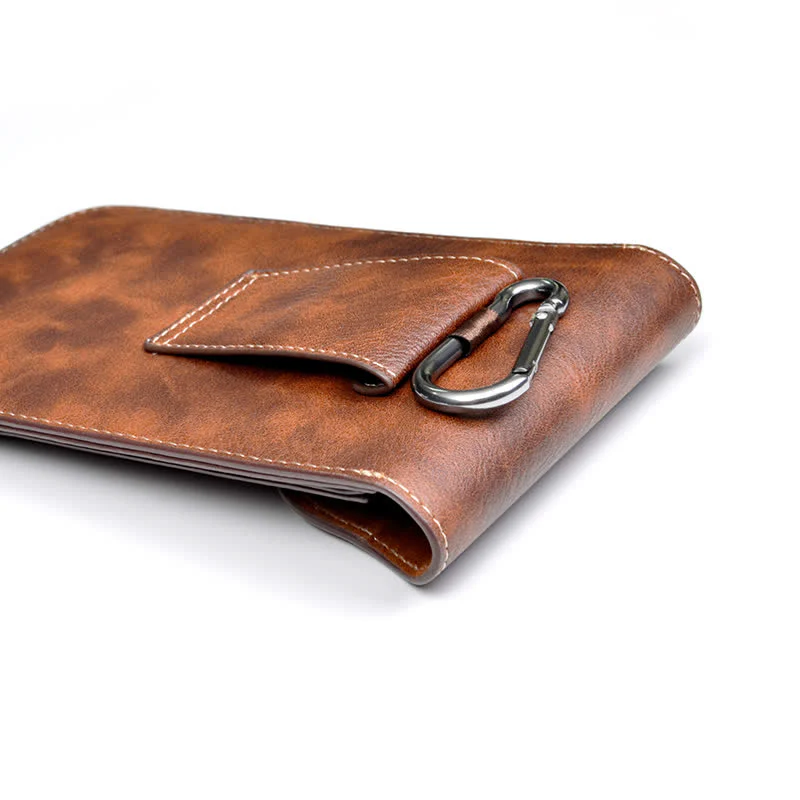 Magnetic Clip Double-layer Mobile Phone Case Belt Bag - Image 7