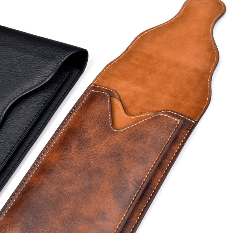 Magnetic Clip Double-layer Mobile Phone Case Belt Bag - Image 9