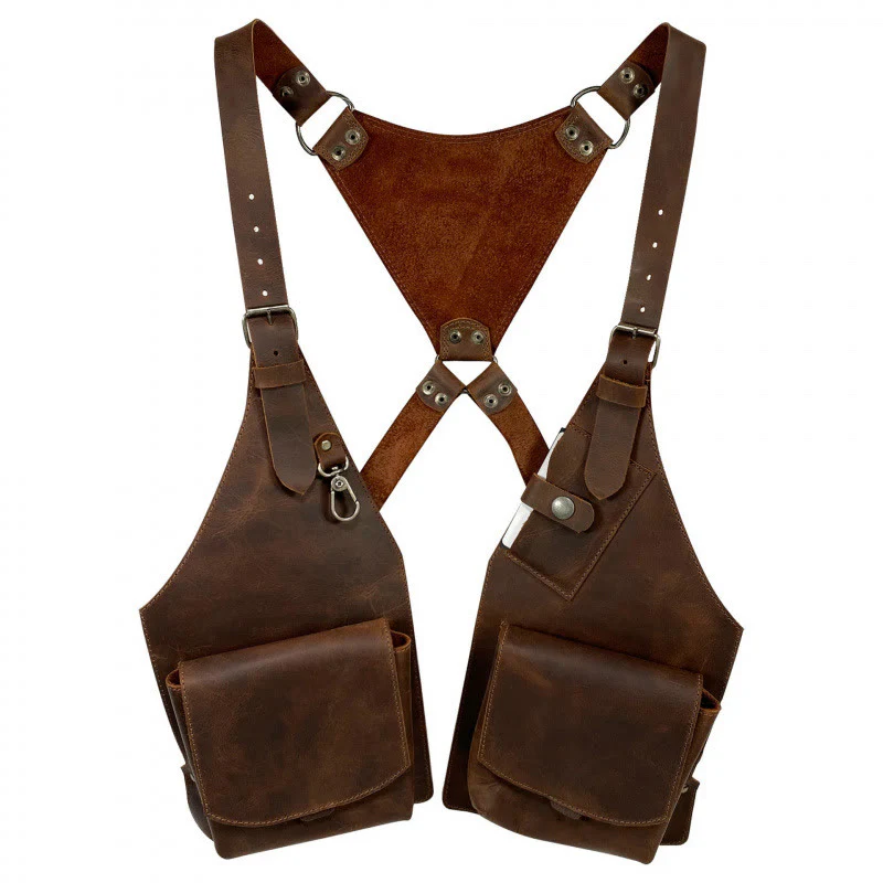 Medieval Style Large-Pocket Wallet Armpit Shoulder Bag