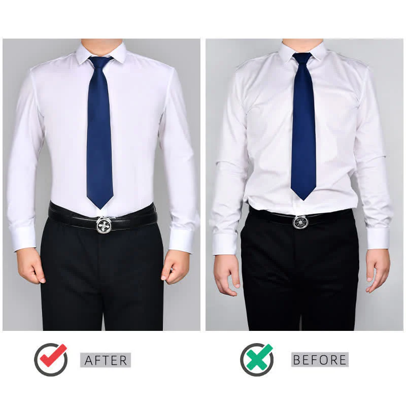 Men's Adjustable Elastic Shirt Stay Invisible Belt - Image 3