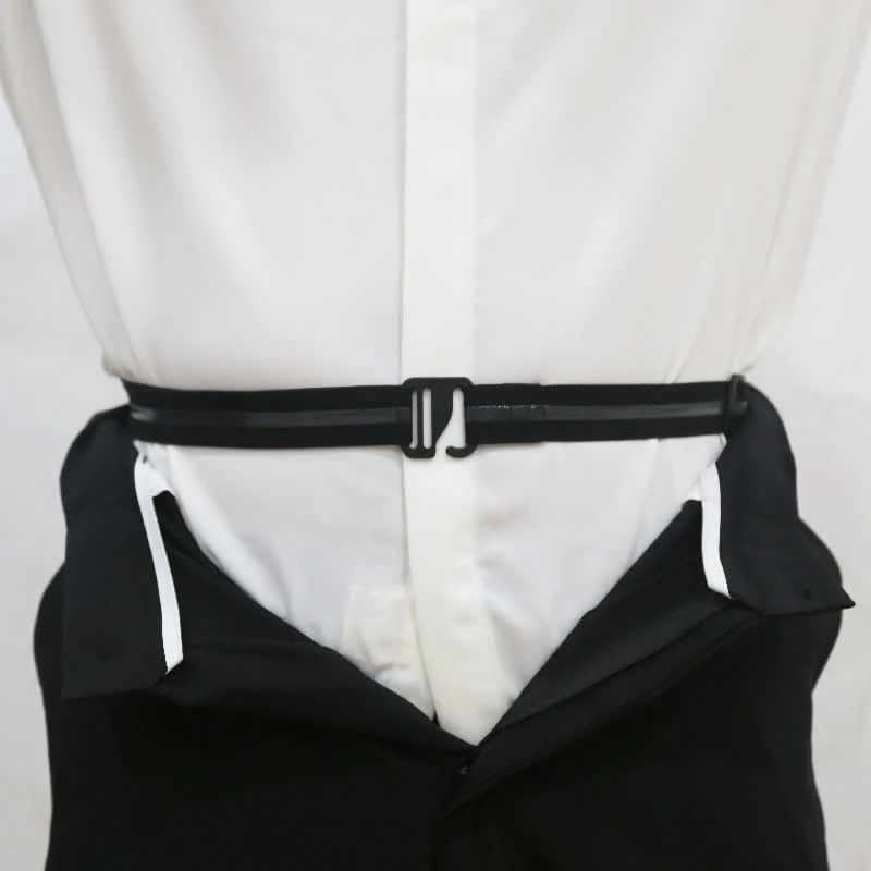 Men's Anti-Slip Adjustable Elastic Shirt Stay Invisible Belt - Image 4