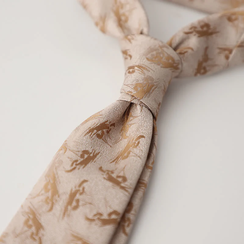 Men's Artist Luxury Jacquard Daily Necktie - Image 8