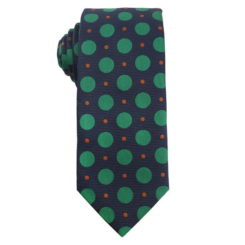 Men's Artsy Jasper Turquoise Series Necktie - Image 7